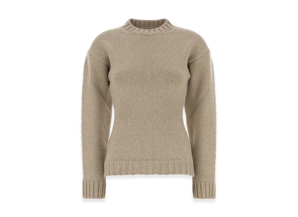Jil Sander Women's Cashmere Sweater "Beige/Sand"