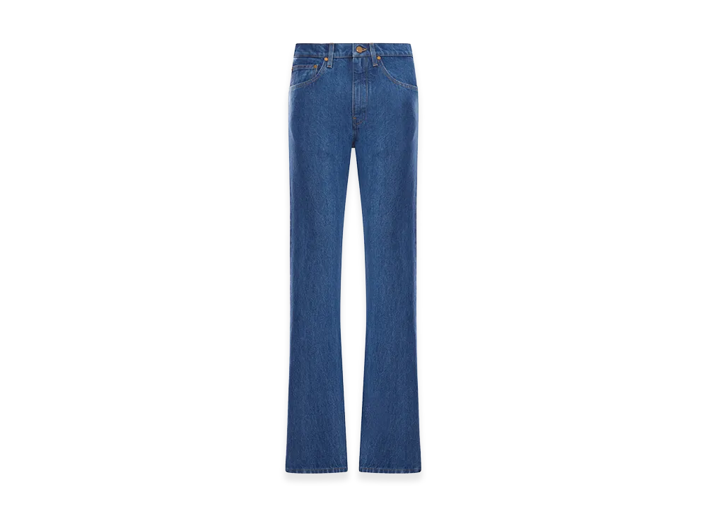 Jil Sander Women's Regular-Fit Flare Jeans "Blue"