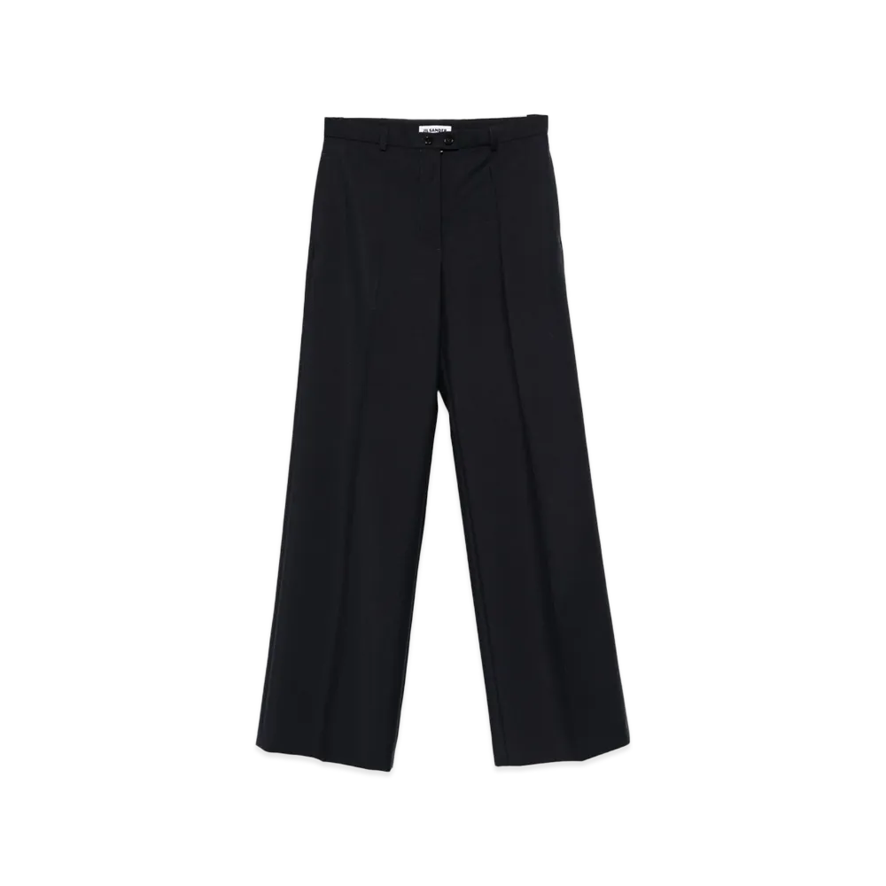Jil Sander Trousers Ink "Navy"