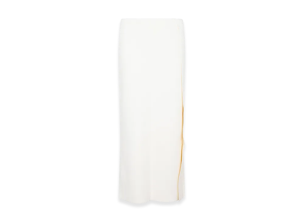 Jil Sander Women's Viscose Skirt "White"
