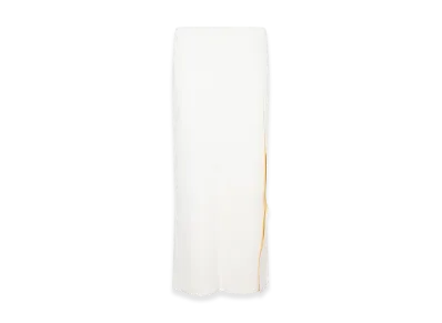 Jil Sander Women's Viscose Skirt "White"