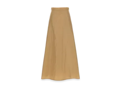 Jil Sander Women's Long Flared Skirt "Beige"