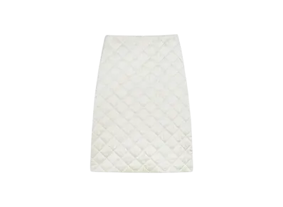 Jil Sander Women's Quilted Skirt "Porcelain"