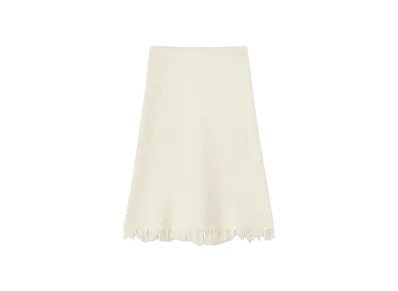 Jil Sander Women's A-Line Skirt "Coconut"