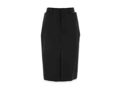 Jil Sander Women's Wool Skirt "Black"