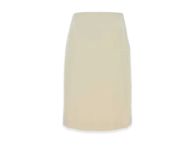 Jil Sander Women's Crepe Skirt "Ivory/White"