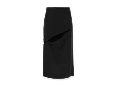 Jil Sander Women's Wool Blend Skirt "Black"