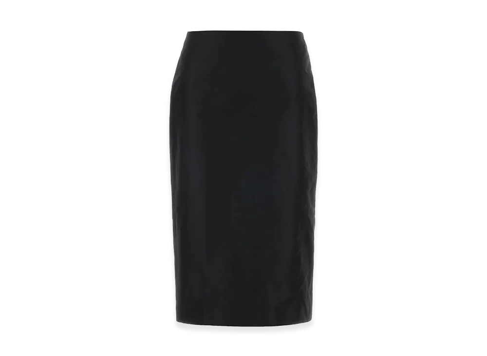 Jil Sander Women's Faille Skirt "Black"