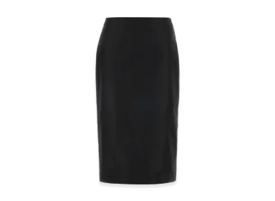 Jil Sander Women's Faille Skirt "Black"