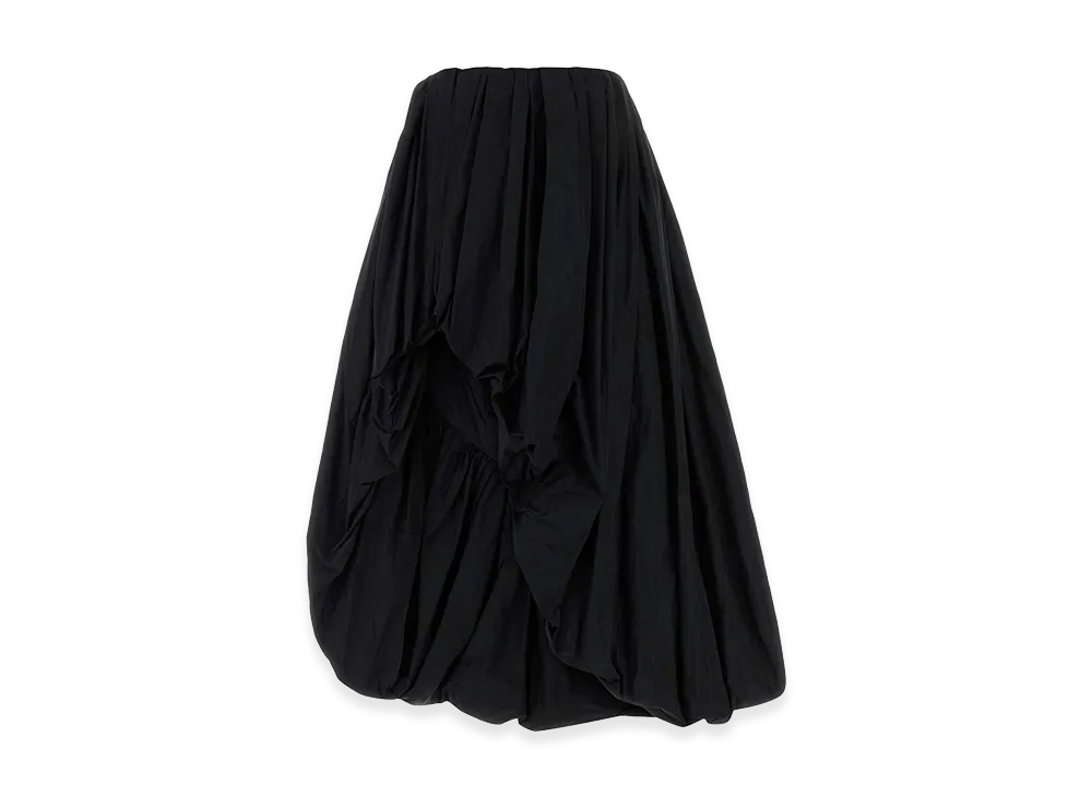 Jil Sander Women's Polyester Skirt "Black"