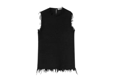 Jil Sander Women's Crew-Neck Top "Black"