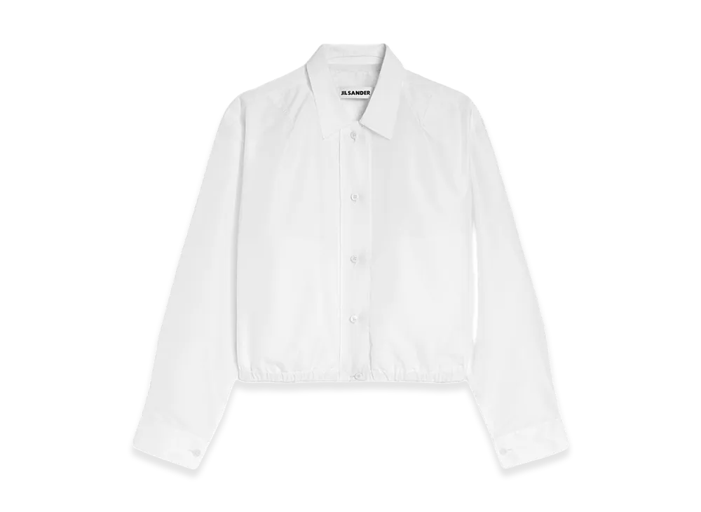 Jil Sander Women's Faille Shirt "White"
