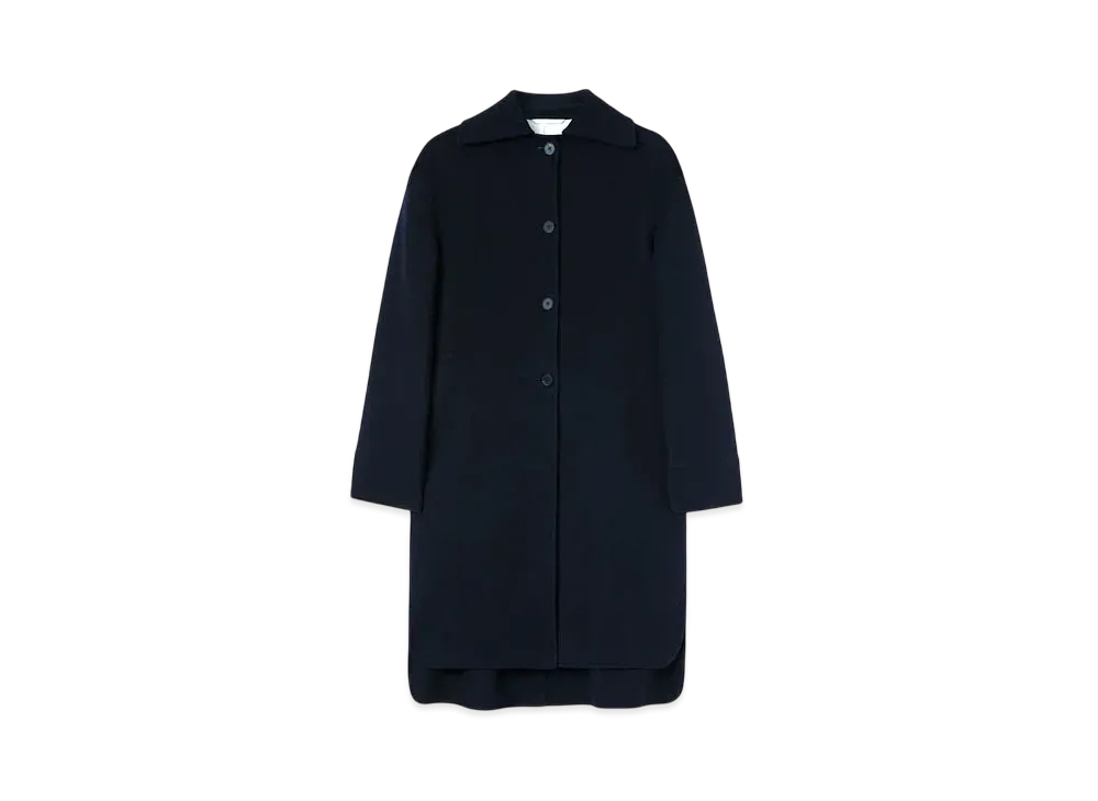 Jil Sander Women's Cashmere Coat "Navy"