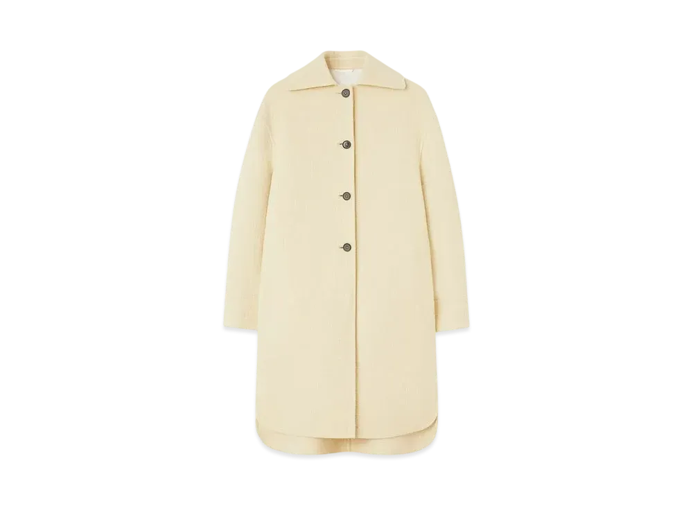 Jil Sander Women's Wool Coat "Pearl"