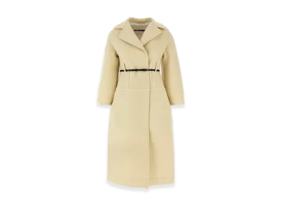 Jil Sander Women's '02' Coat "Beige"