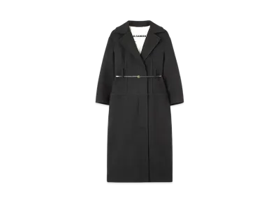 Jil Sander Women's Wool Belted Coat "Black"