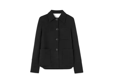 Jil Sander Women's Wool Overshirt "Black"