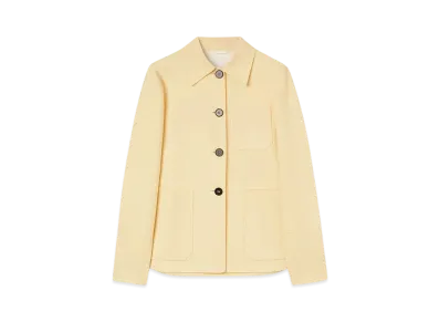 Jil Sander Women's Cotton Overshirt "Lemon"