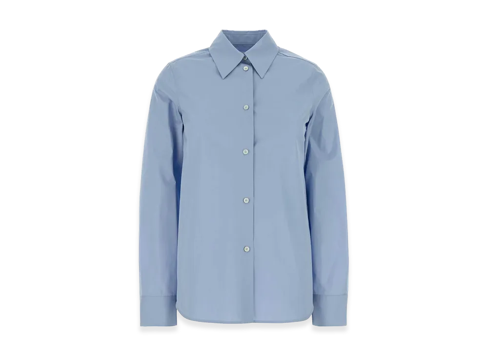 Jil Sander Women's Poplin Shirt "Light Blue"