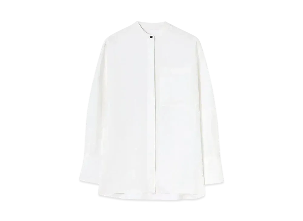 Jil Sander Women's Linen Shirt "Optic White"