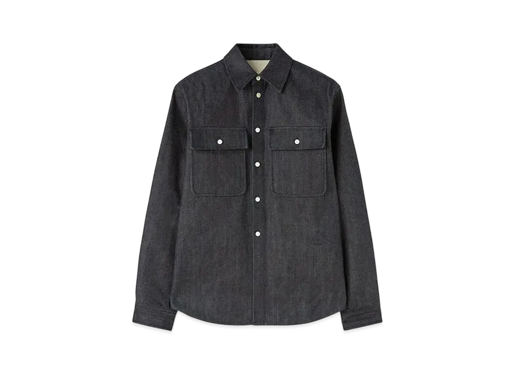 Jil Sander Women's Denim Overshirt "Deft Blue"