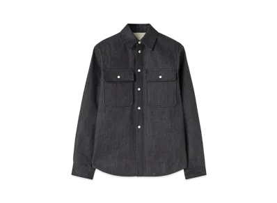 Jil Sander Women's Denim Overshirt "Deft Blue"