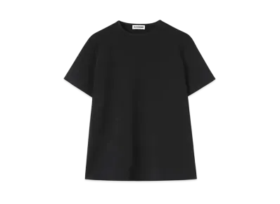 Jil Sander Women's Viscose Knit T-Shirt "Black"