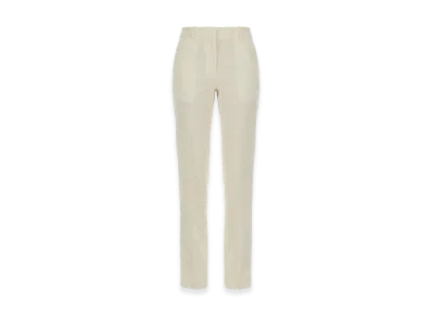 Jil Sander Women's Wool Pants "Beige"