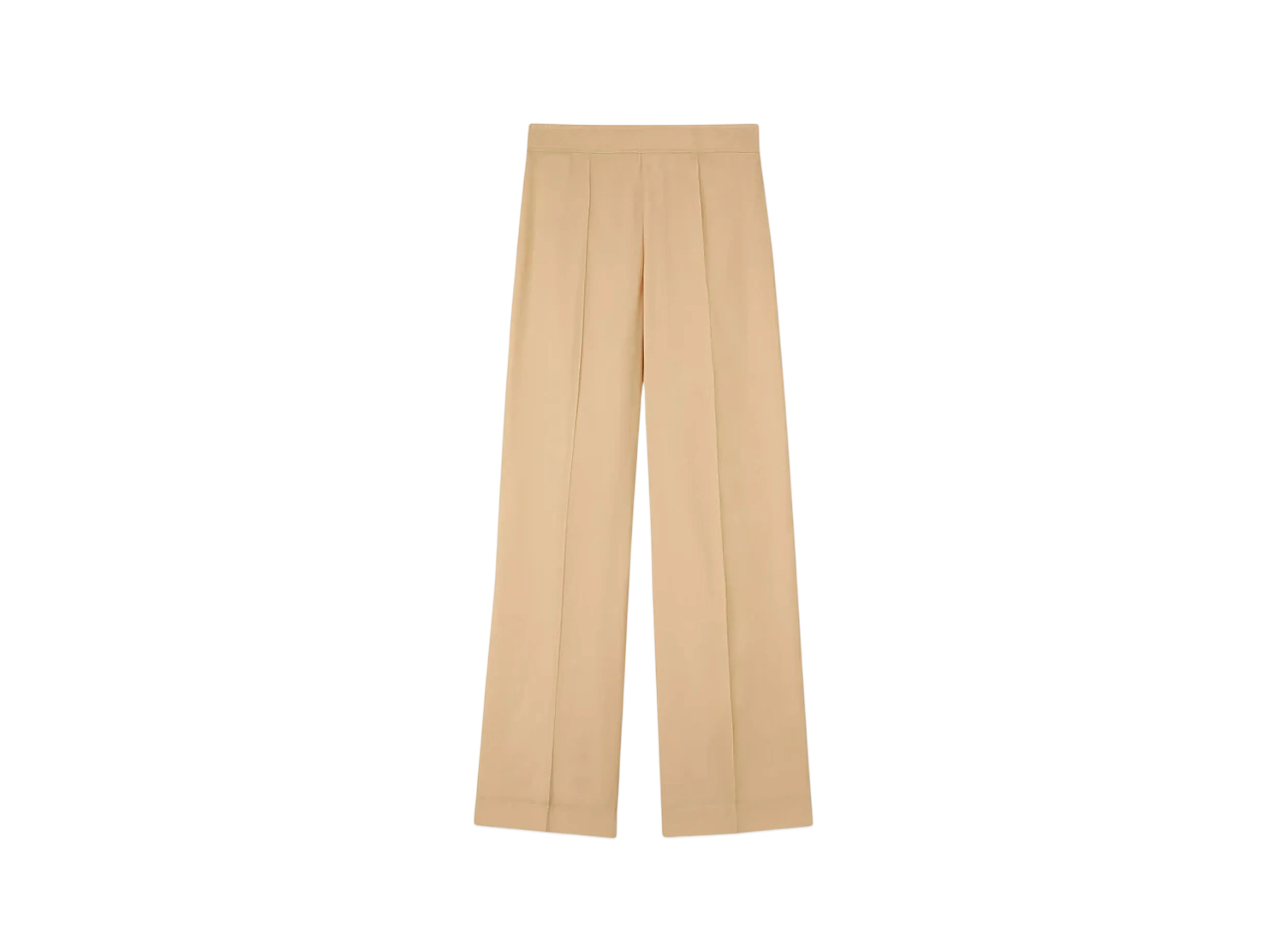 Jil Sander Women's Fluid Viscose Trousers "Sand"