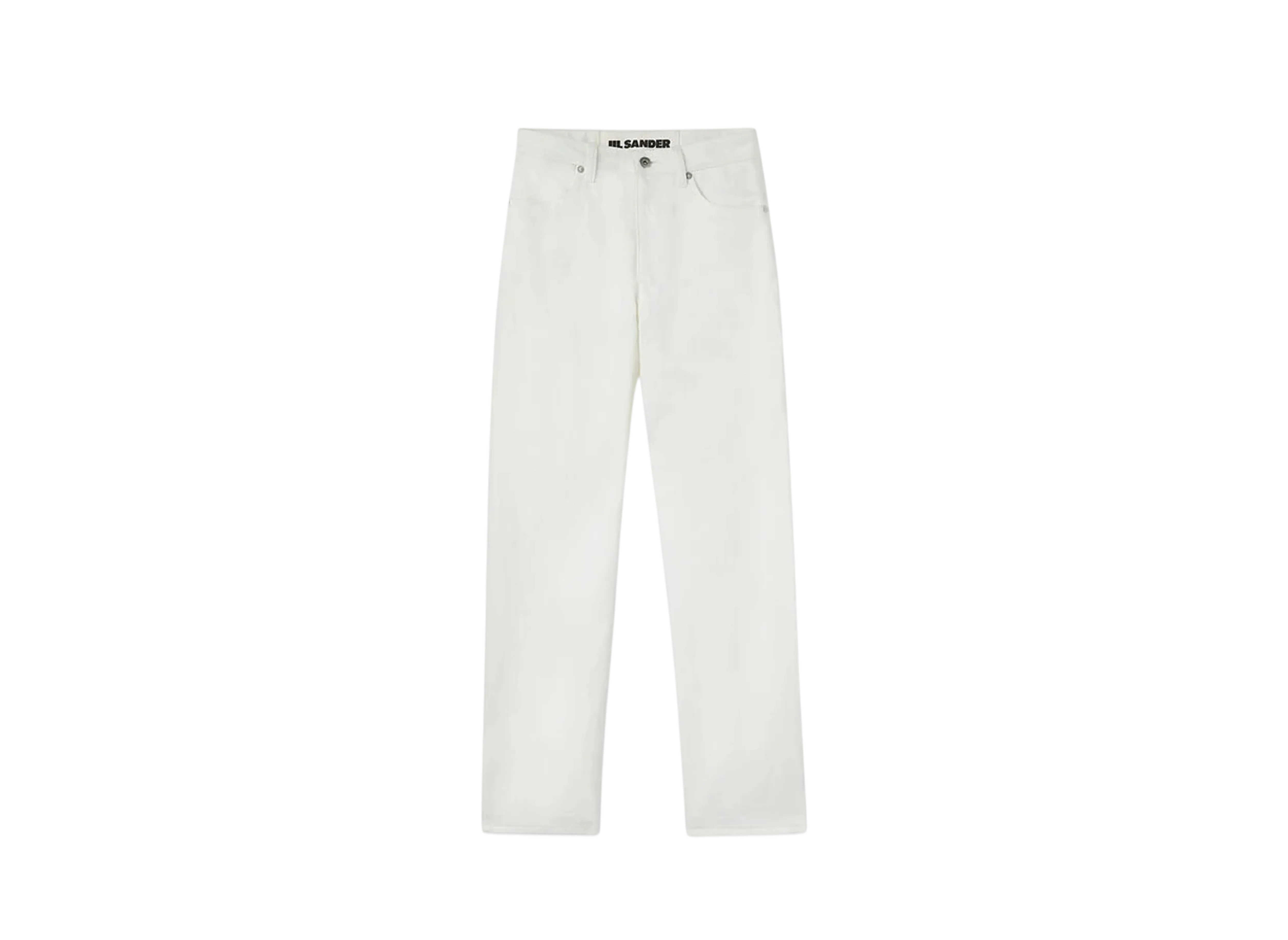 Jil Sander Women's Slim Denim Trousers "Porcelain"