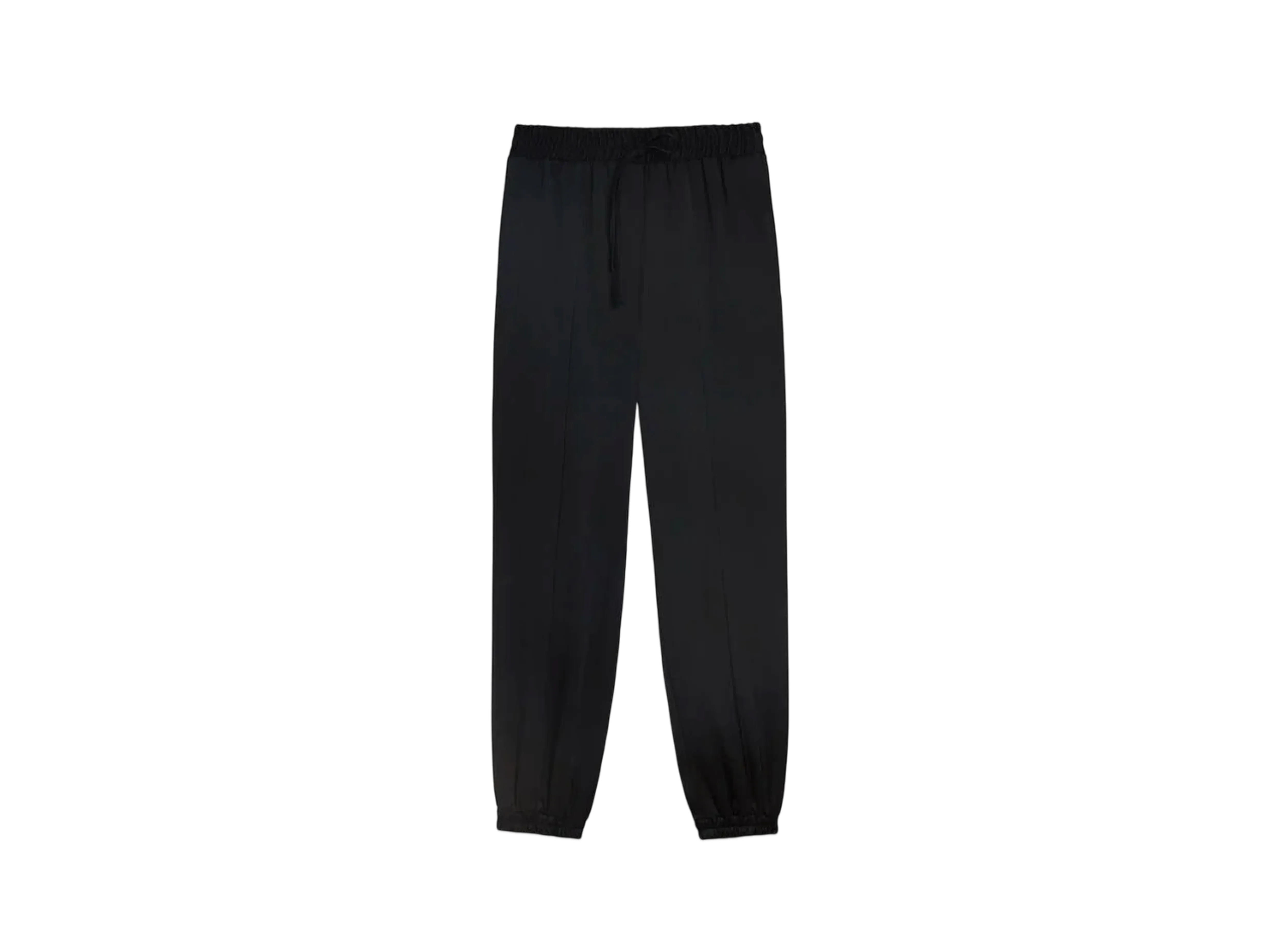 Jil Sander Women's Silk Blend Trousers "Black"