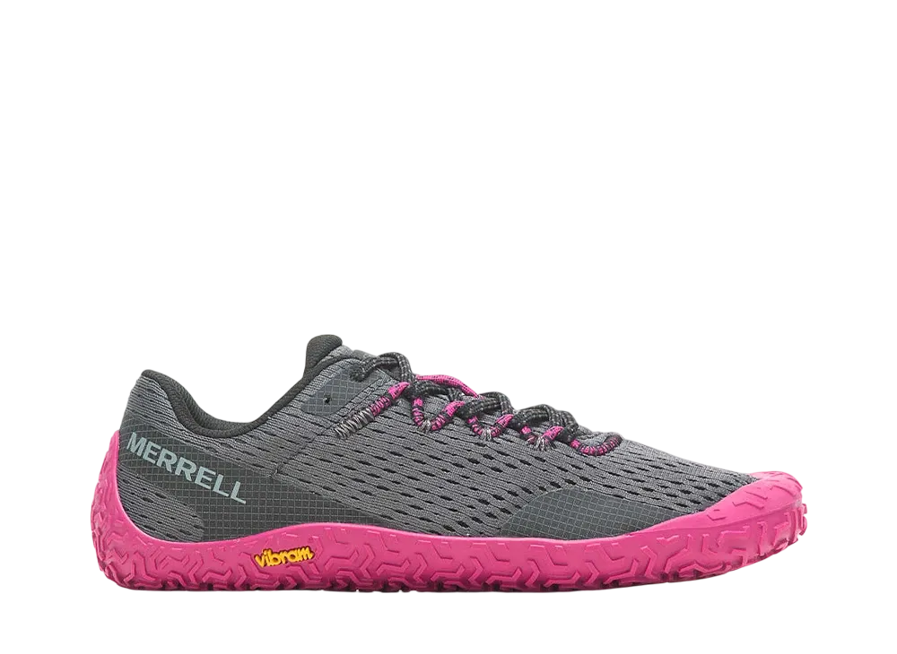 MERRELL Women's Vapor Glove 6 "Granite/Fuchsia"