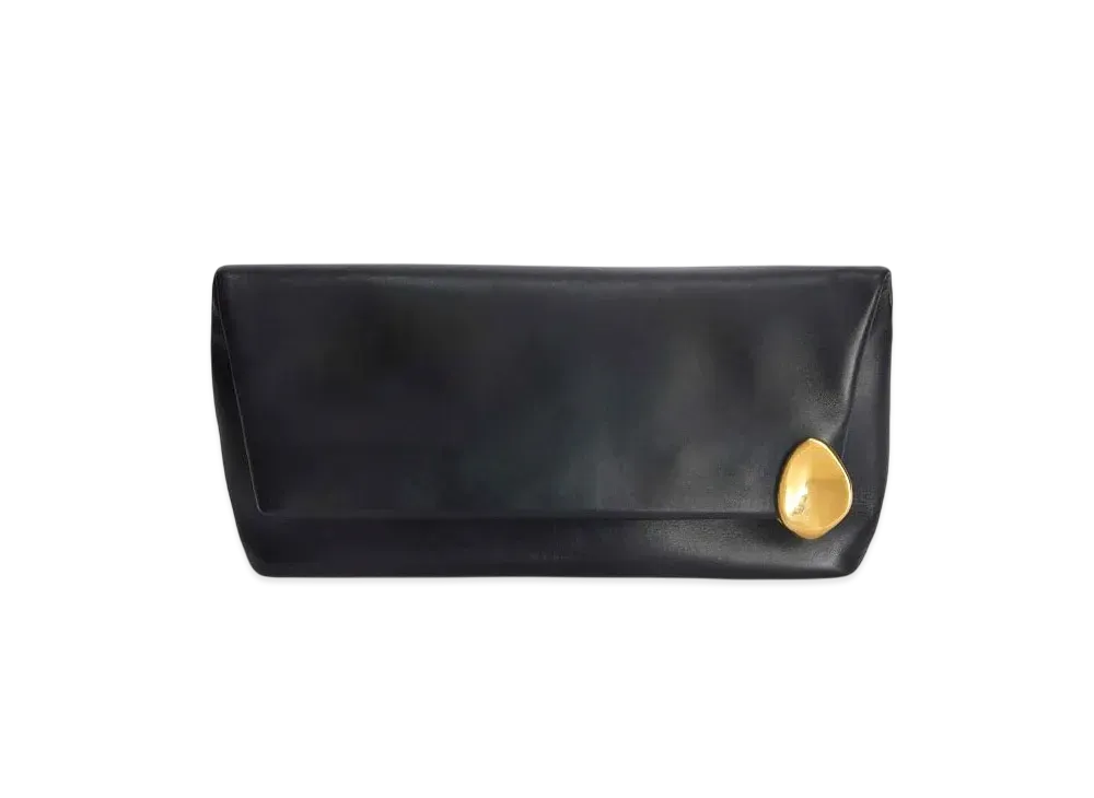 Jil Sander Jewel Zip Clutch "Black"