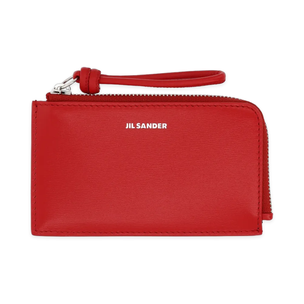 Jil Sander Coin Purse Giro "Red"