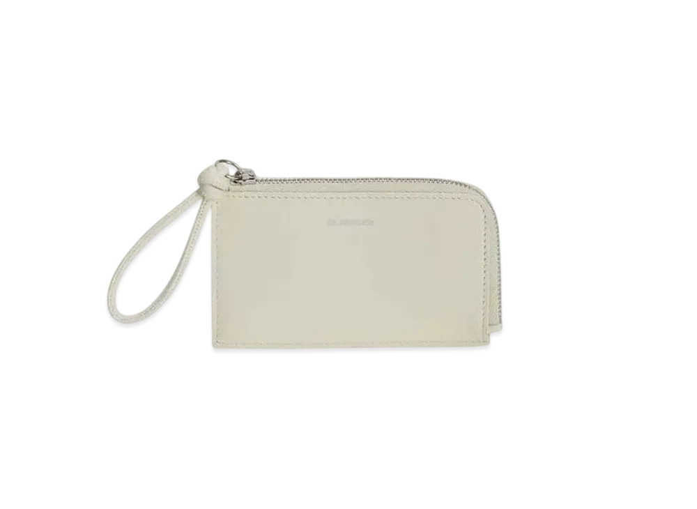 Jil Sander Giro Coin Purse Small "Eggshell"