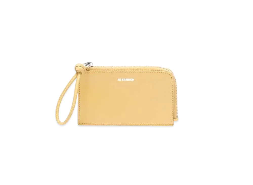 Jil Sander Giro Coin Purse Small "Pale Yellow"