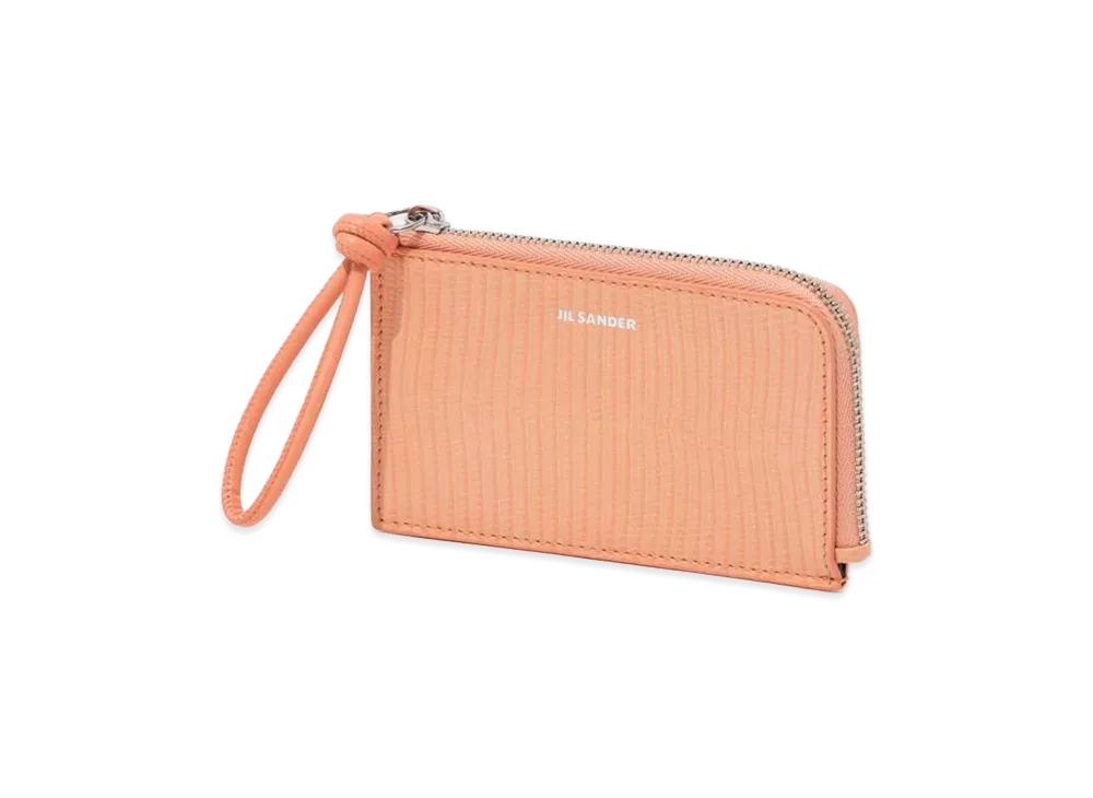 Jil Sander Women's Coin Case Giro Envelope EW "Peach Pearl"