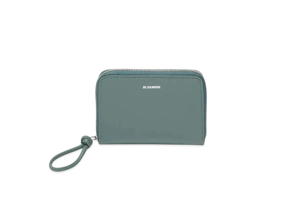 Jil Sander Giro Wallet "Seaweed"