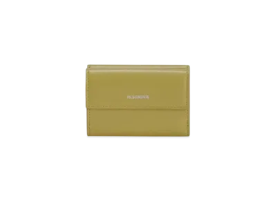 Jil Sander Mini Wallet "Pale Yellow"