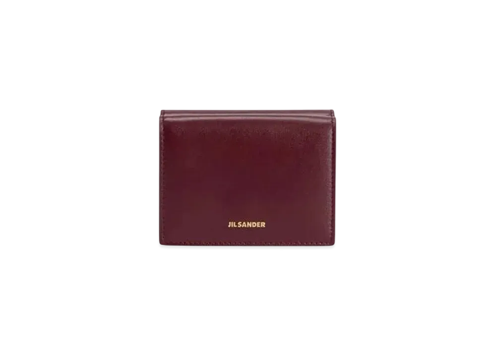 ジルサンダー 財布 レッド JIL SANDER 三つ折財布 JIL SANDER 三つ折り