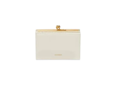 Jil Sander Goji Purse Small "Eggshell"