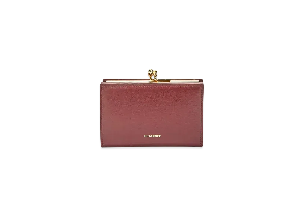 Jil Sander Goji Purse Small "Garnet Red"