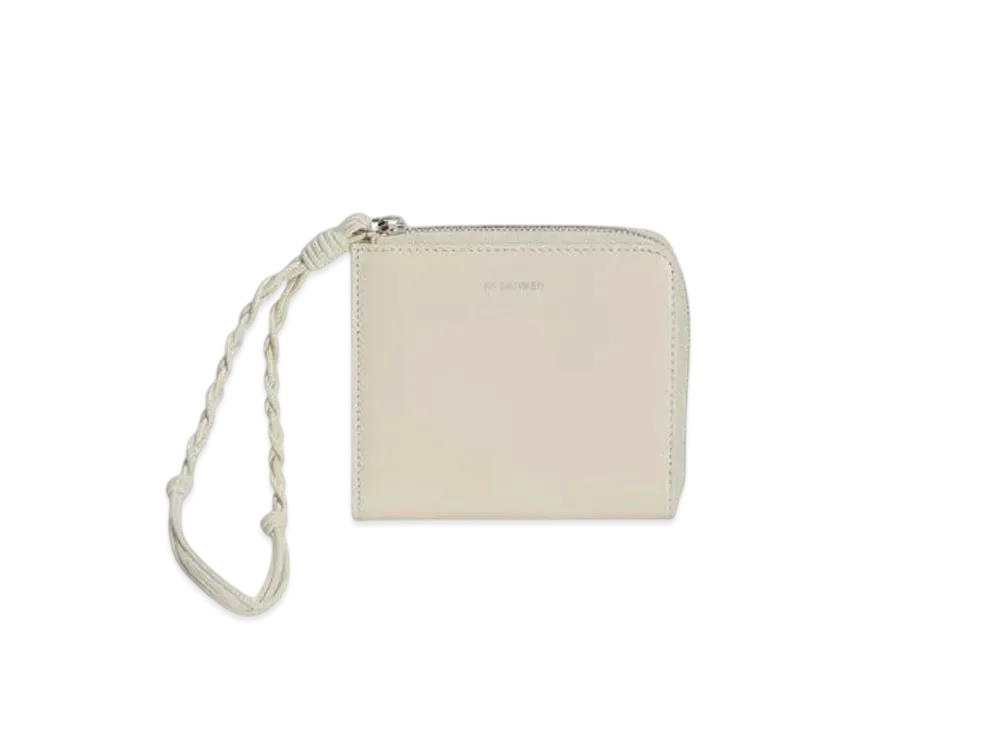 Jil Sander Tangle Card Holder "Eggshell"