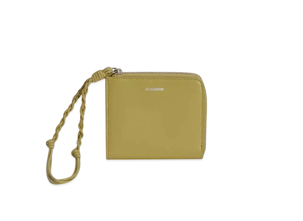 Jil Sander Tangle Card Holder "Pale Yellow"