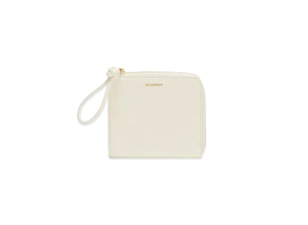 Jil Sander Giro Card Holder "Eggshell"