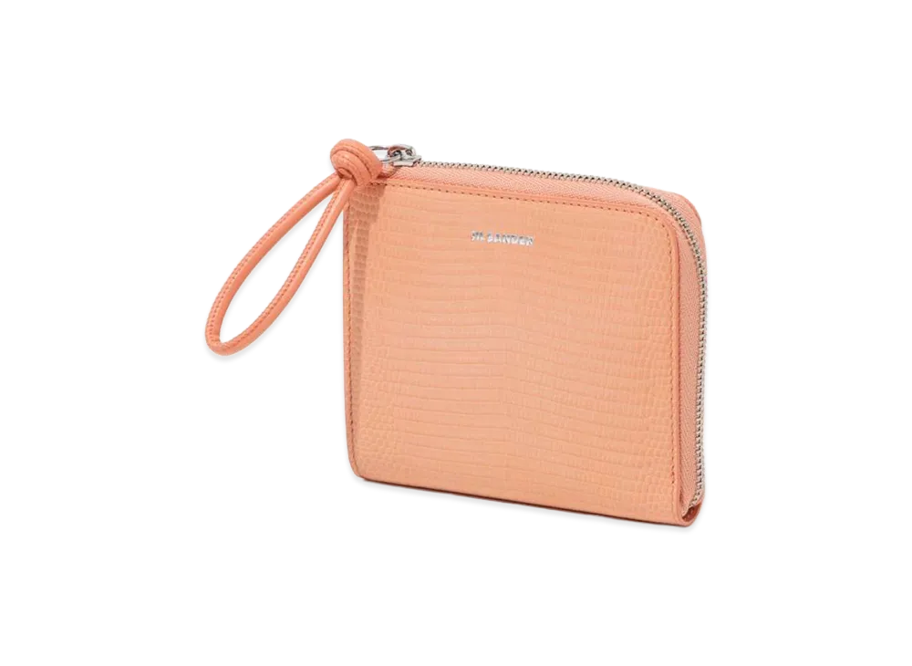 Jil Sander Women's Credit Card Purse Giro "Peach Pearl"