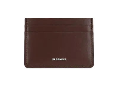 Jil Sander Women's Card Holder "Dark Red"