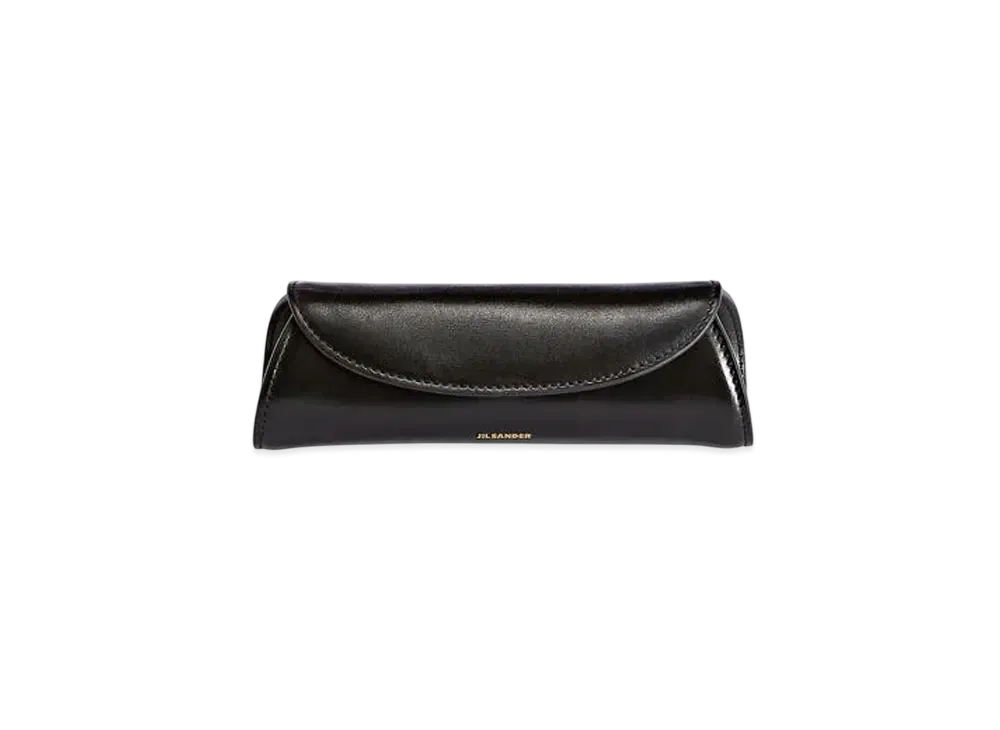 Jil Sander Cannolo Glasses Case "Black"