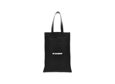 Jil Sander Women's 'Flat Shopper' Large Shopping Bag "Black"