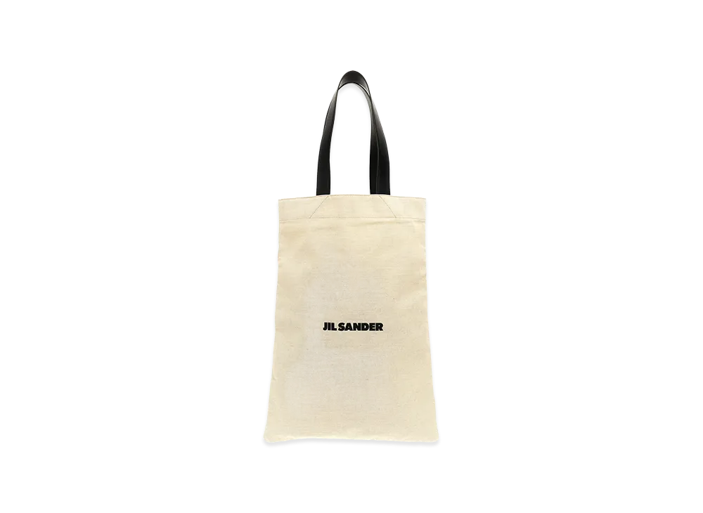 Jil Sander Women's 'Flat Shopper' Large Shopping Bag "White"